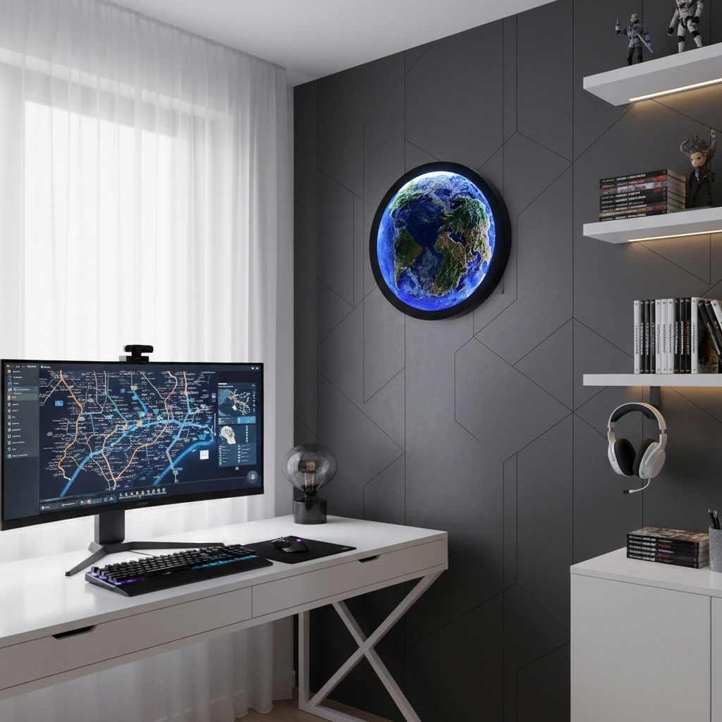 Rölyef Dünya Tablosu Detay