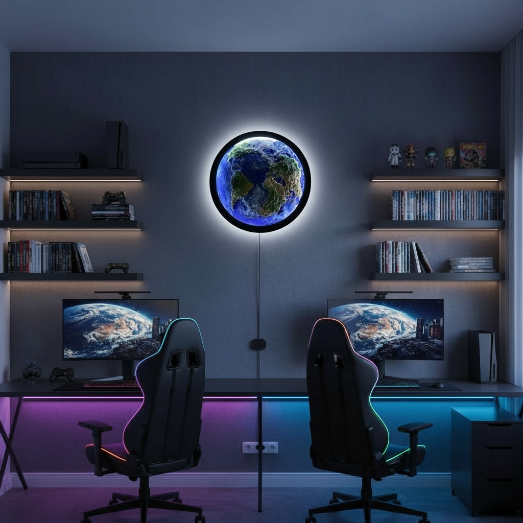 Rölyef Dünya Tablosu Yaşam Alanı